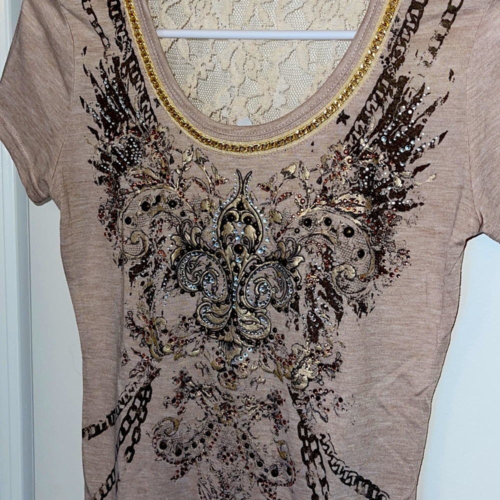 MISS ME embellished T-shirt